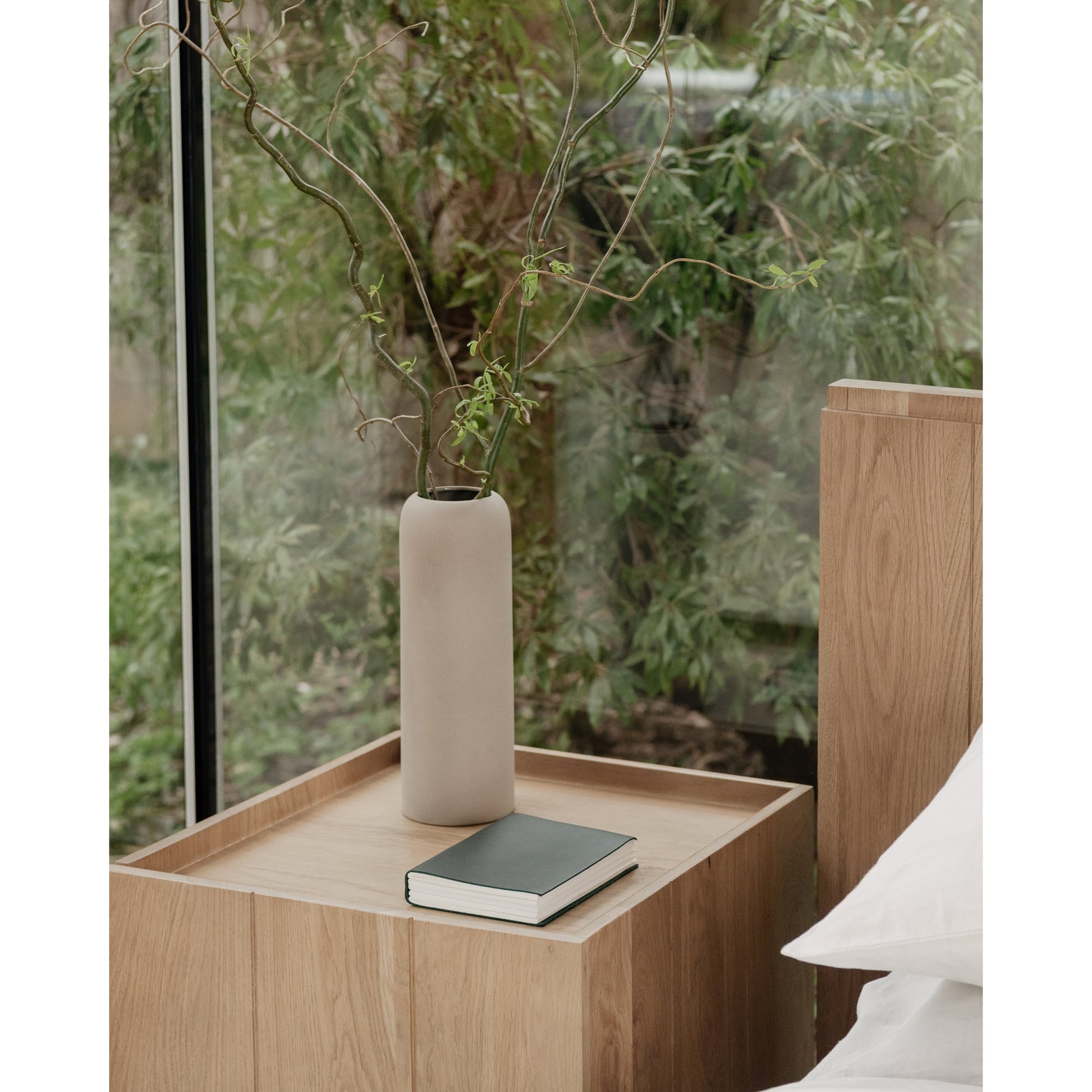 Plank Natural Nightstand - Ornate Home