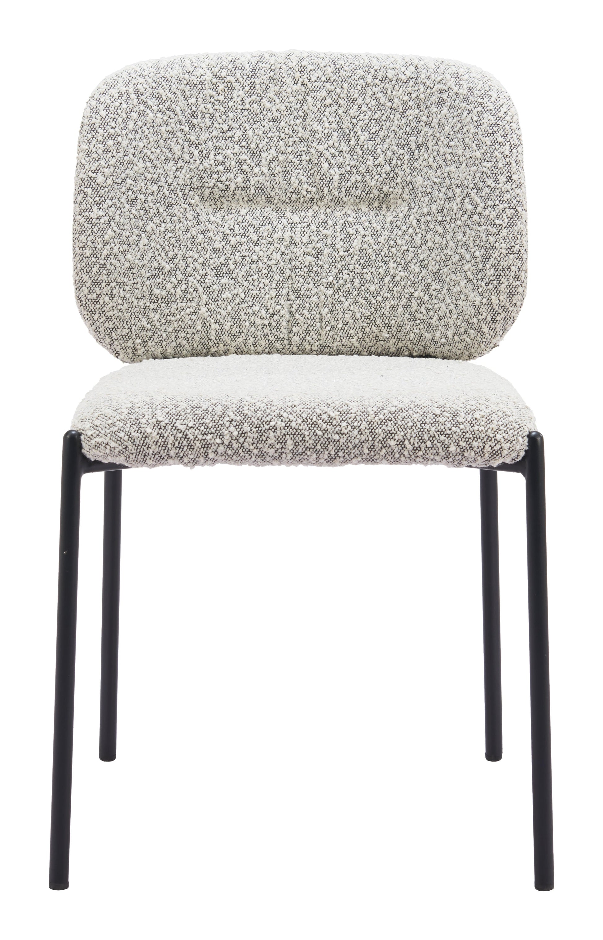 Plat Gray Dining Chair (Set of 2) - Ornate Home