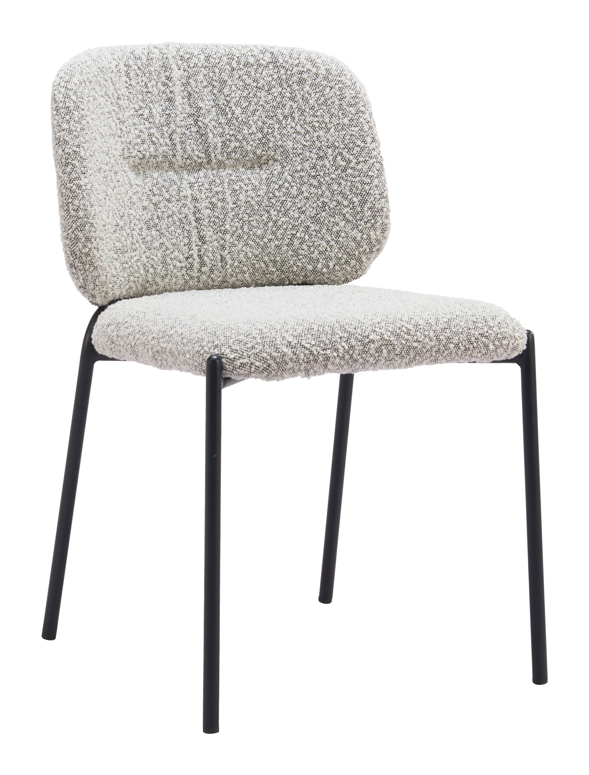 Plat Gray Dining Chair (Set of 2) - Ornate Home