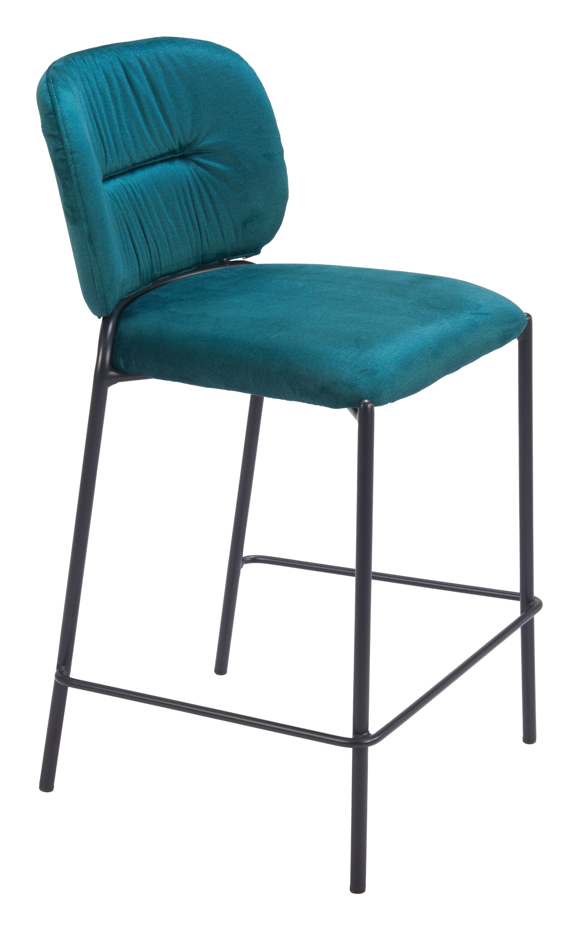 Plat Green Counter Stool (Set of 2) - Ornate Home