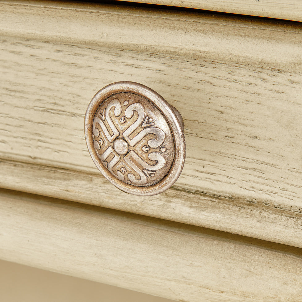 Platine de Royale Champagne Vanity Desk - Ornate Home