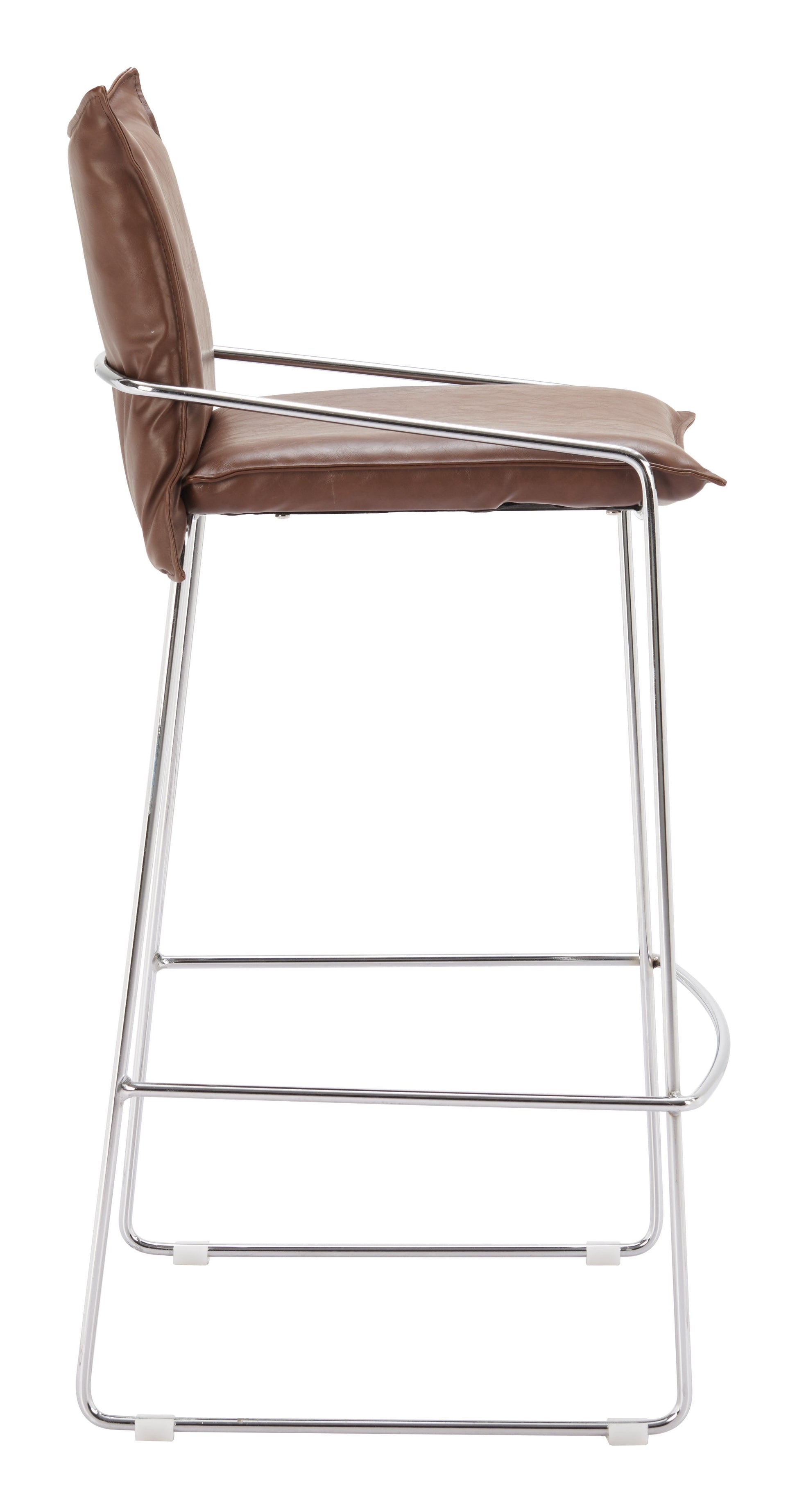 Pola Brown Barstool - Ornate Home