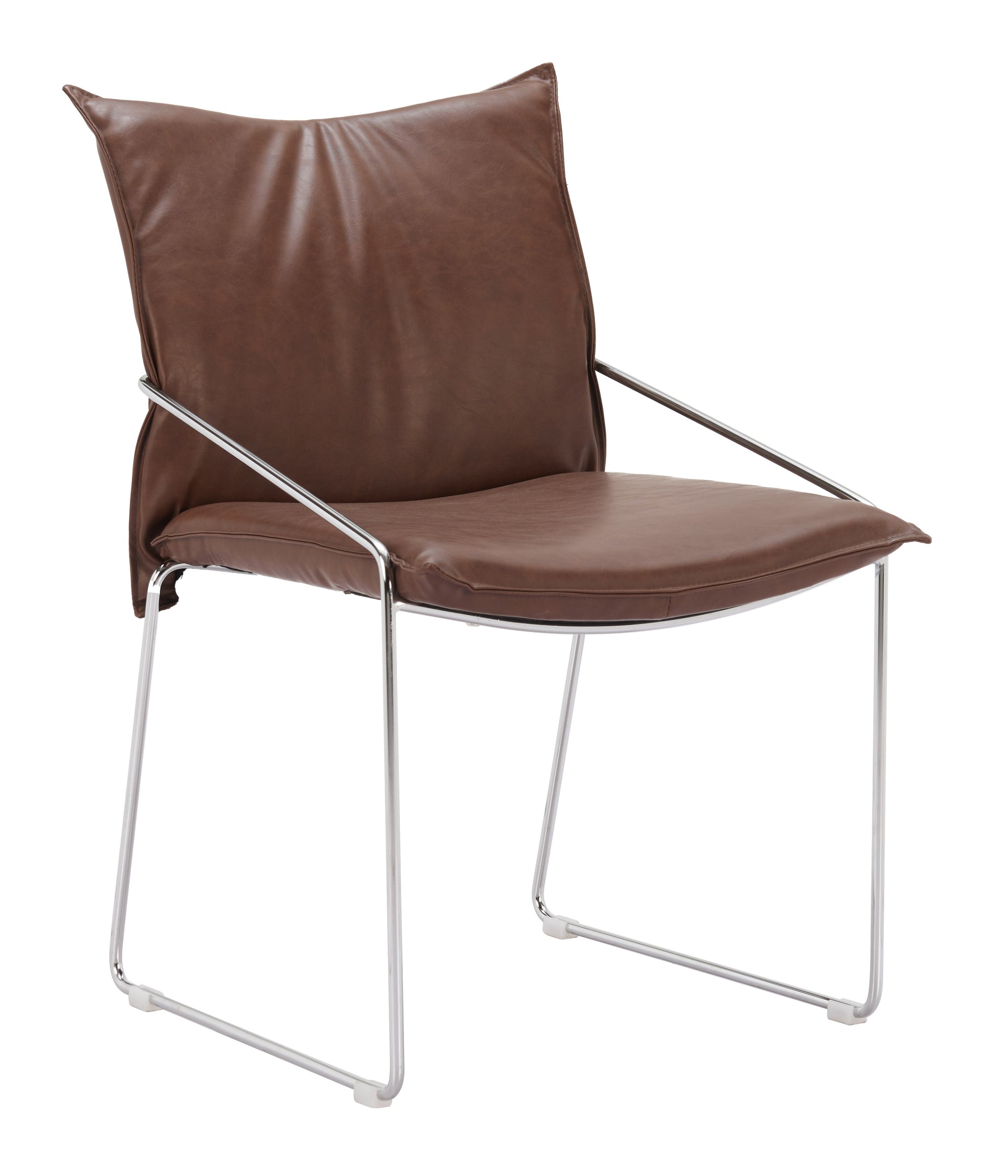 Pola Brown Dining Chair (Set of 2) - Ornate Home