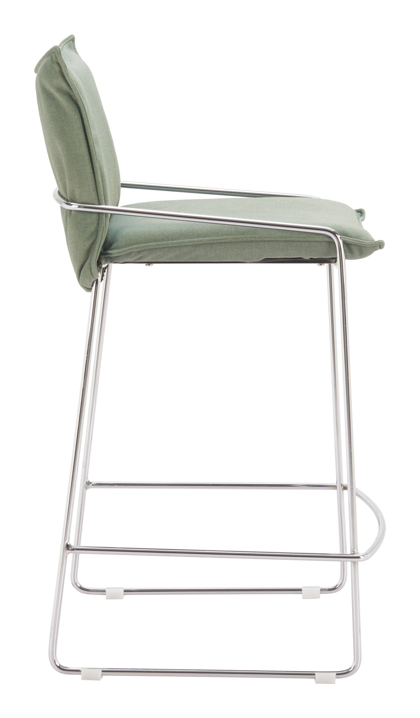 Pola Green Counter Stool - Ornate Home