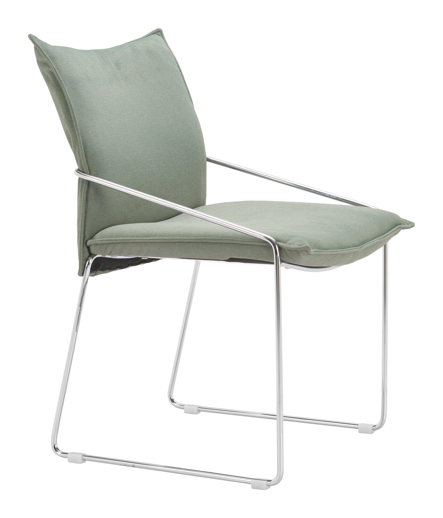 Pola Green Dining Chair (Set of 2) - Ornate Home