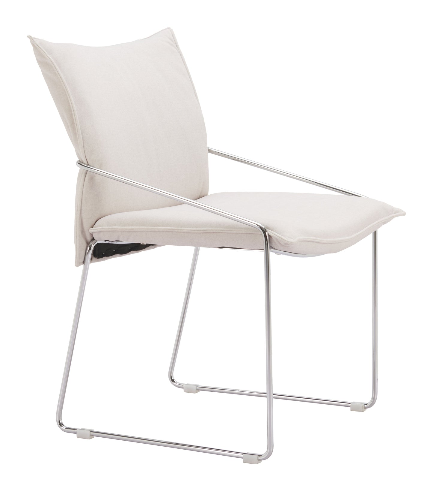Pola White Dining Chair (Set of 2) - Ornate Home