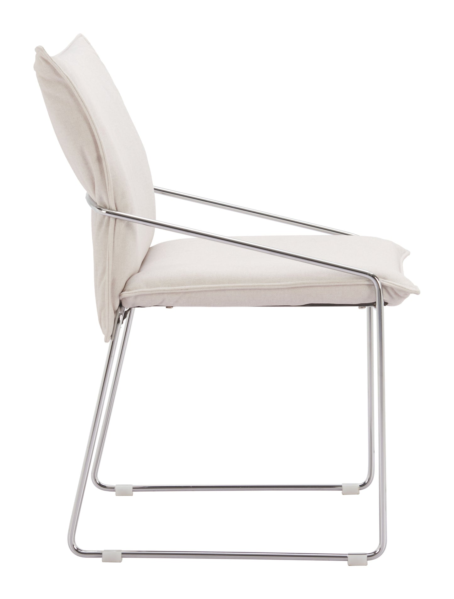 Pola White Dining Chair (Set of 2) - Ornate Home