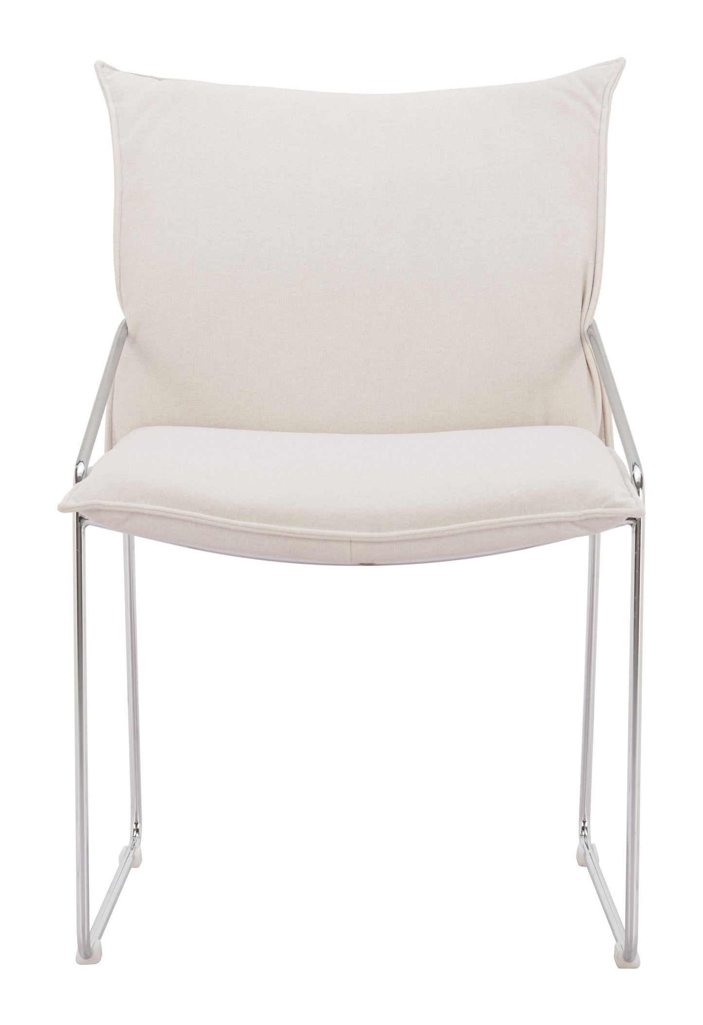 Pola White Dining Chair (Set of 2) - Ornate Home