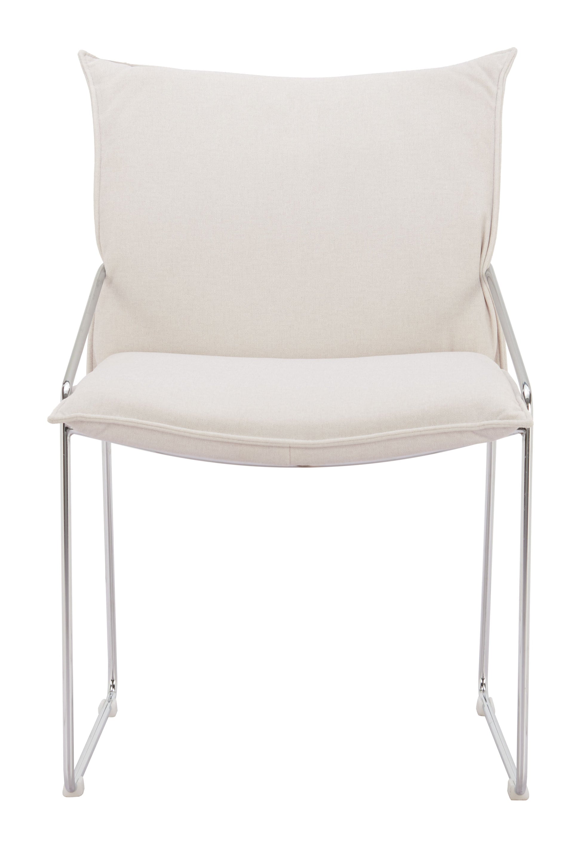 Pola White Dining Chair (Set of 2) - Ornate Home