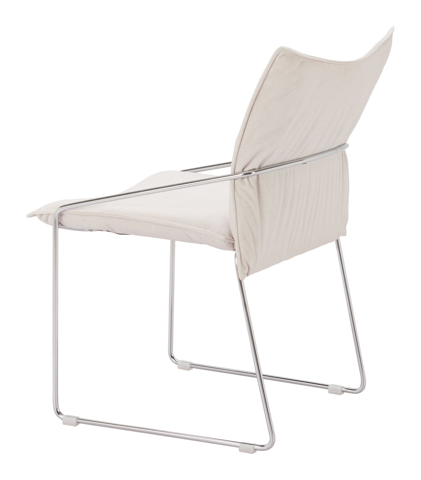 Pola White Dining Chair (Set of 2) - Ornate Home