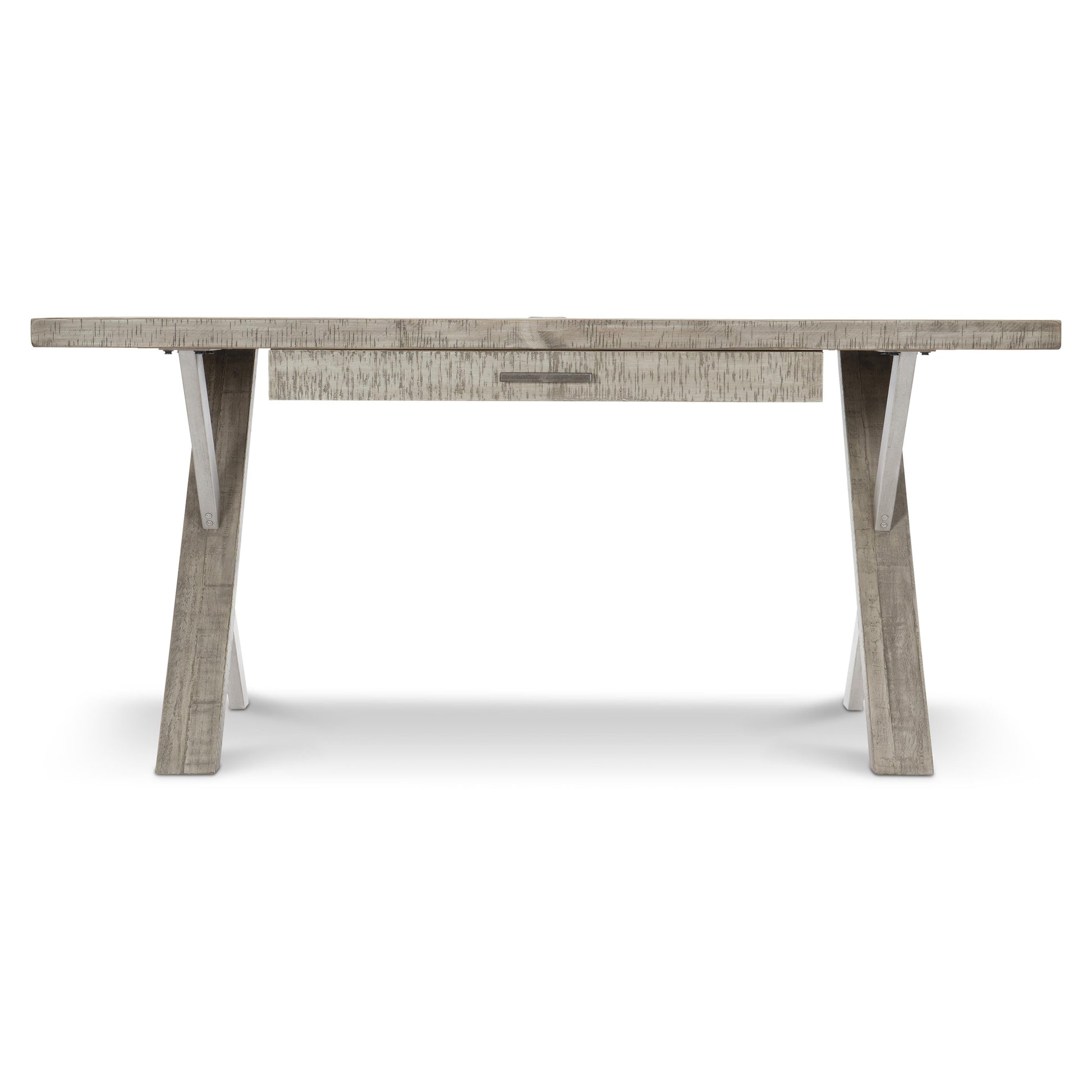 Polk Glazed Silver/Morel Desk - Ornate Home