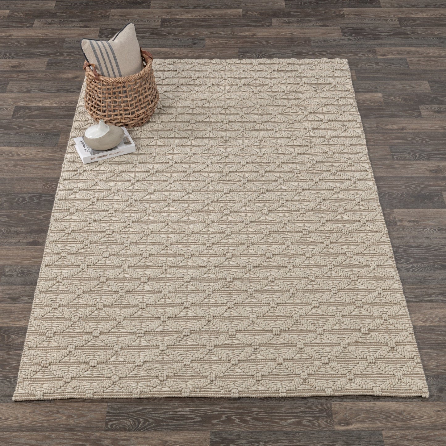 Portola Natural/Ivory Rug - Ornate Home