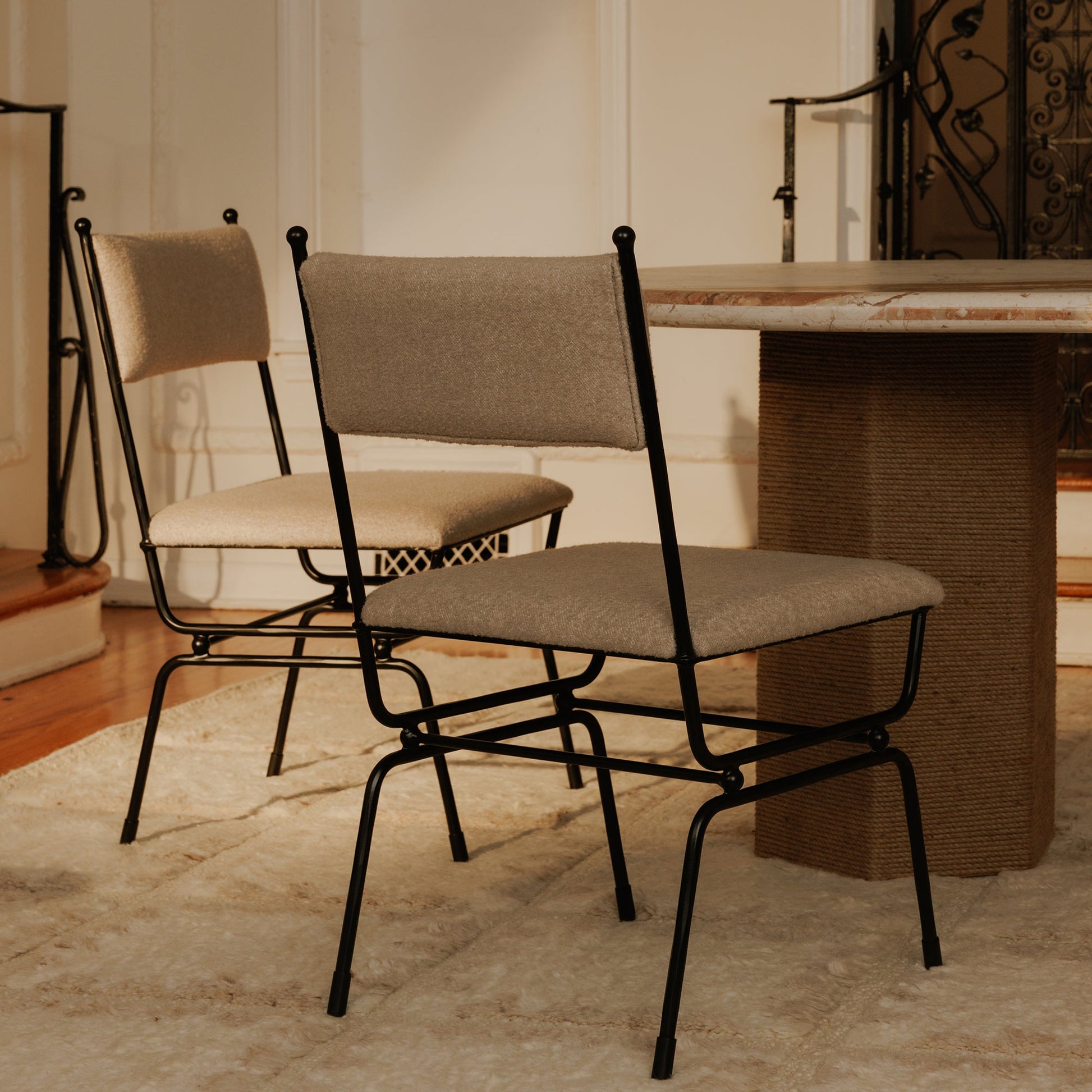 Posta Beige Dining Chair - Ornate Home