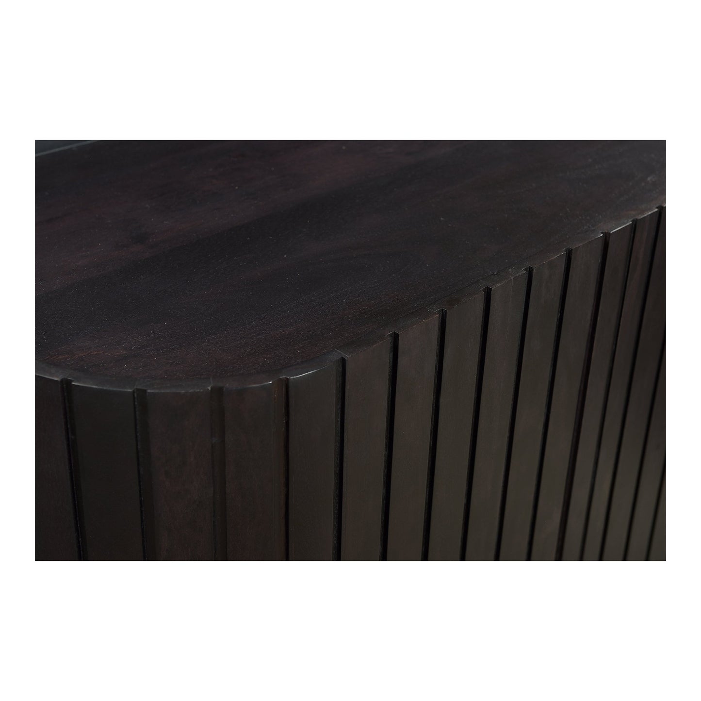 Povera Black 4 Door Sideboard - Ornate Home