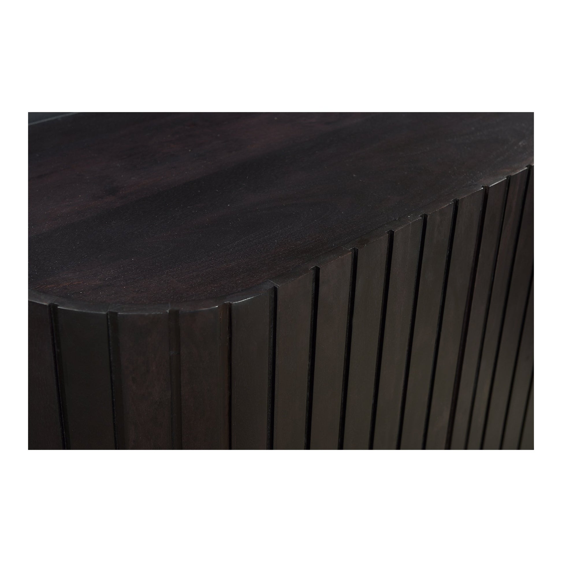 Povera Black 4 Door Sideboard - Ornate Home