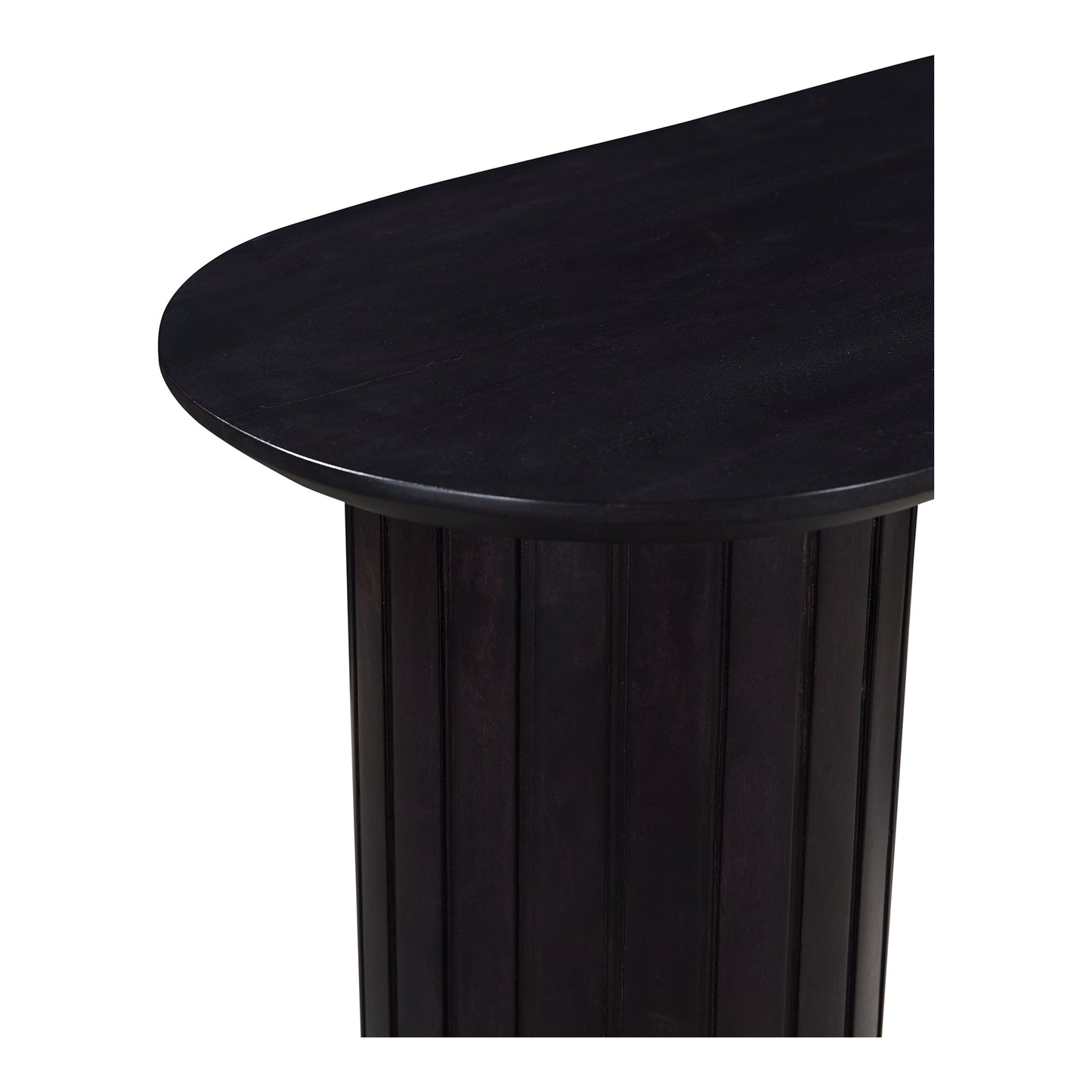 Povera Black Console Table - Ornate Home