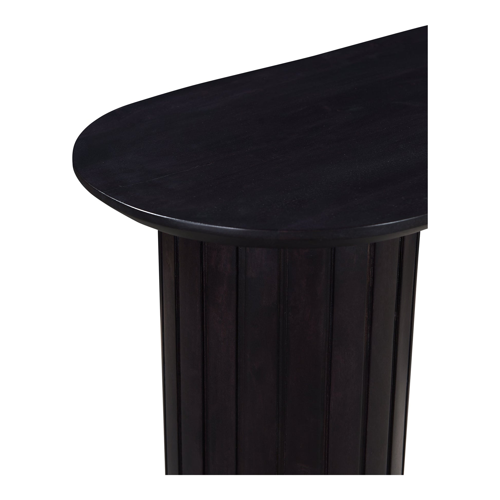 Povera Black Console Table - Ornate Home