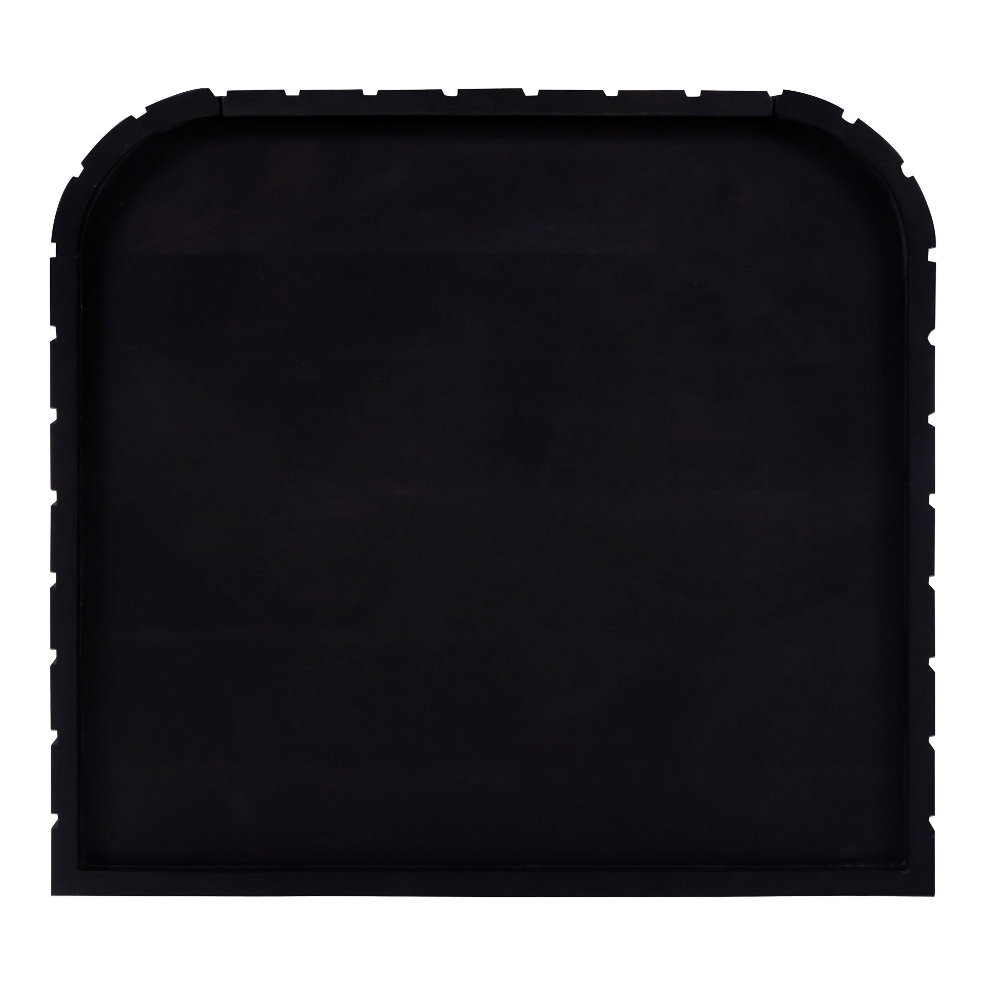 Povera Black Nightstand - Ornate Home