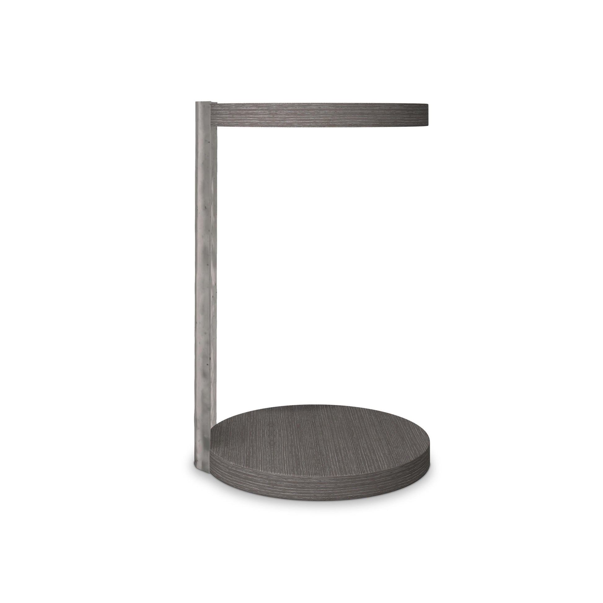 Prado Bright Graphite/Porcini Accent Table - Ornate Home