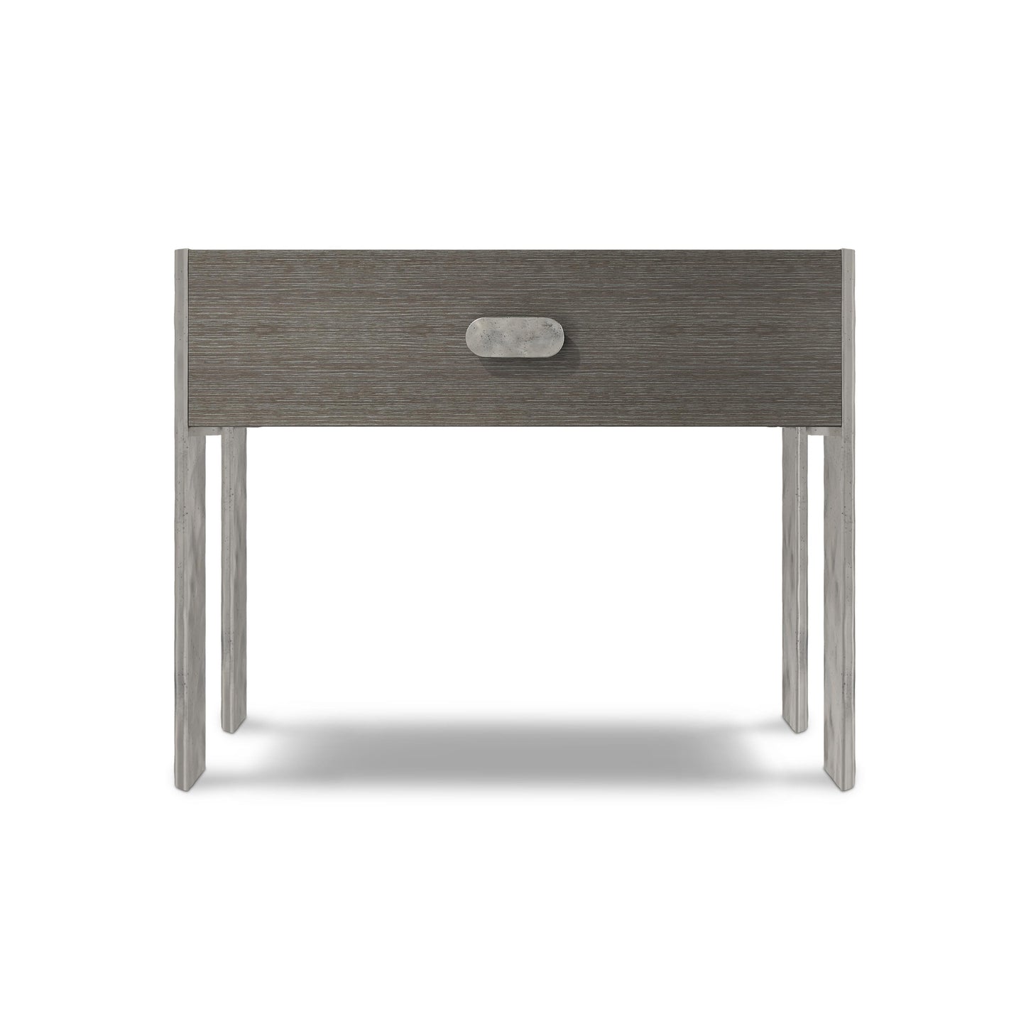 Prado Bright Graphite/Porcini Nightstand - Ornate Home
