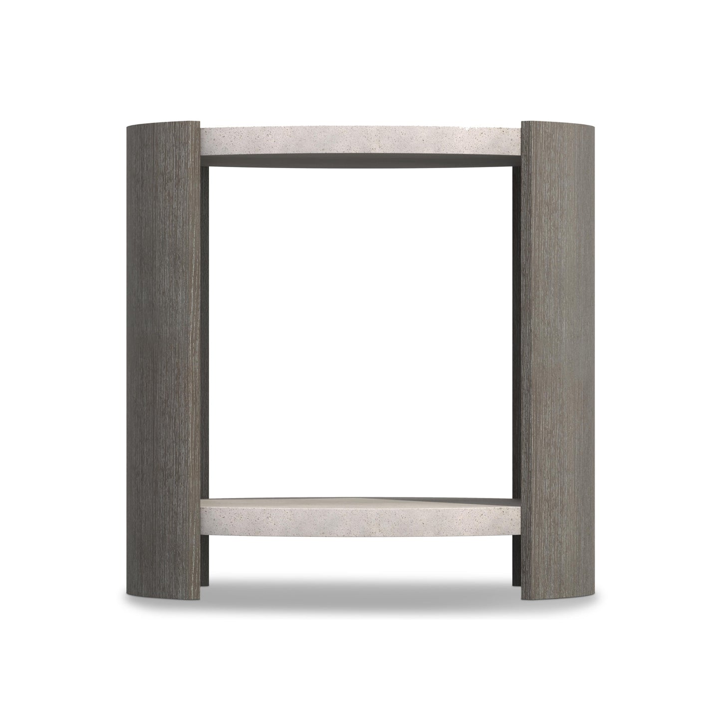 Prado Buff/Porcini Side Table - Ornate Home