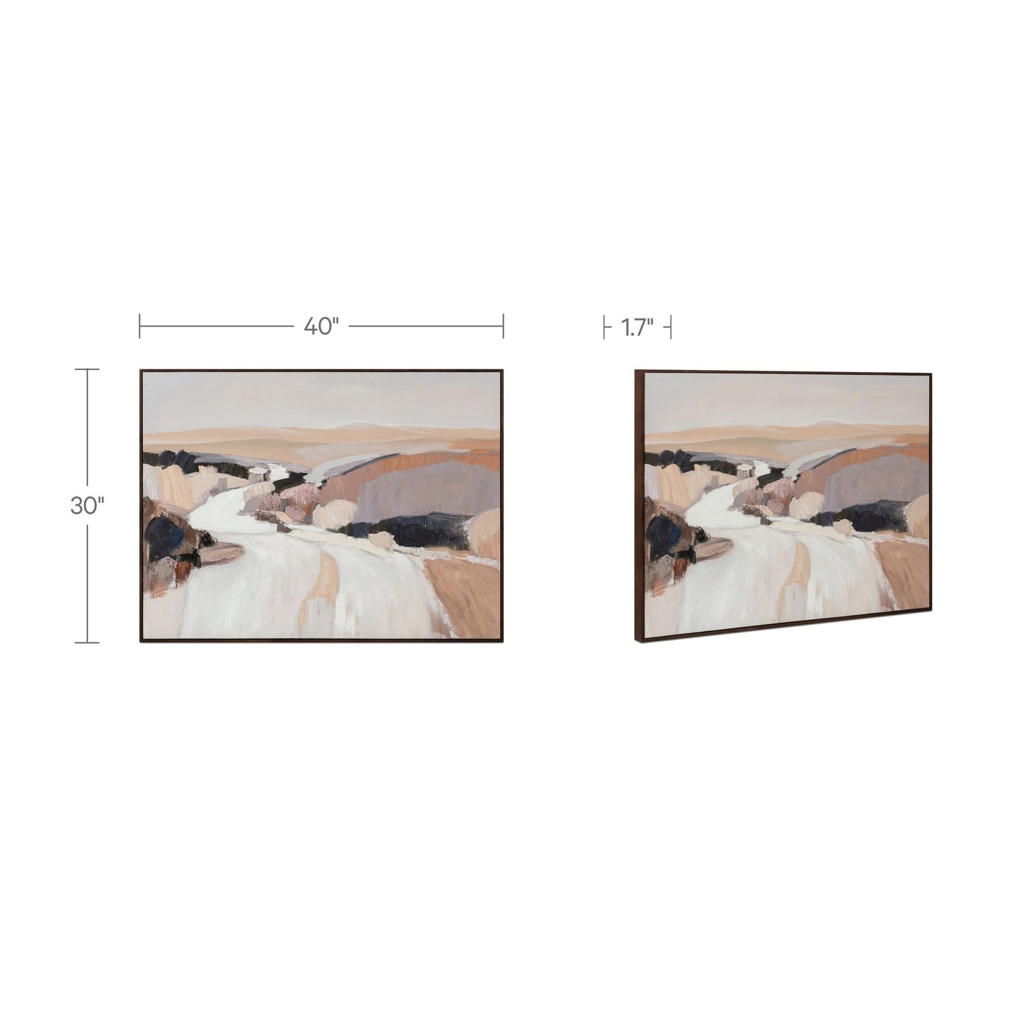 Prado Multicolor Framed Painting - Ornate Home