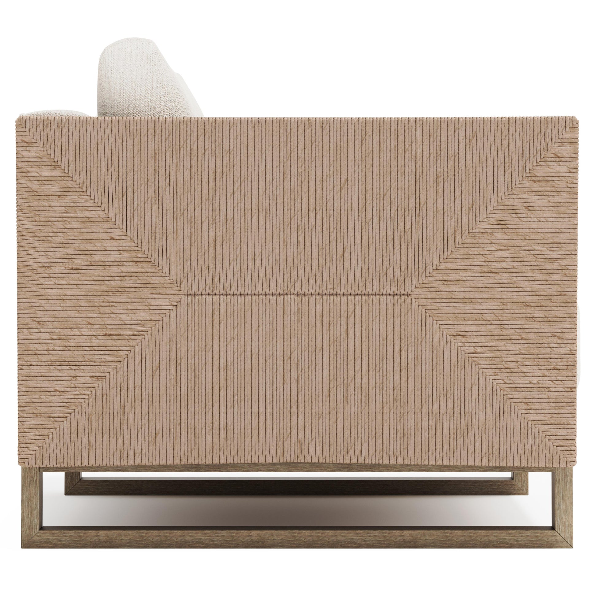 Praia Sea Oat/Hazelnut/White/Cream Outdoor Chair - Ornate Home