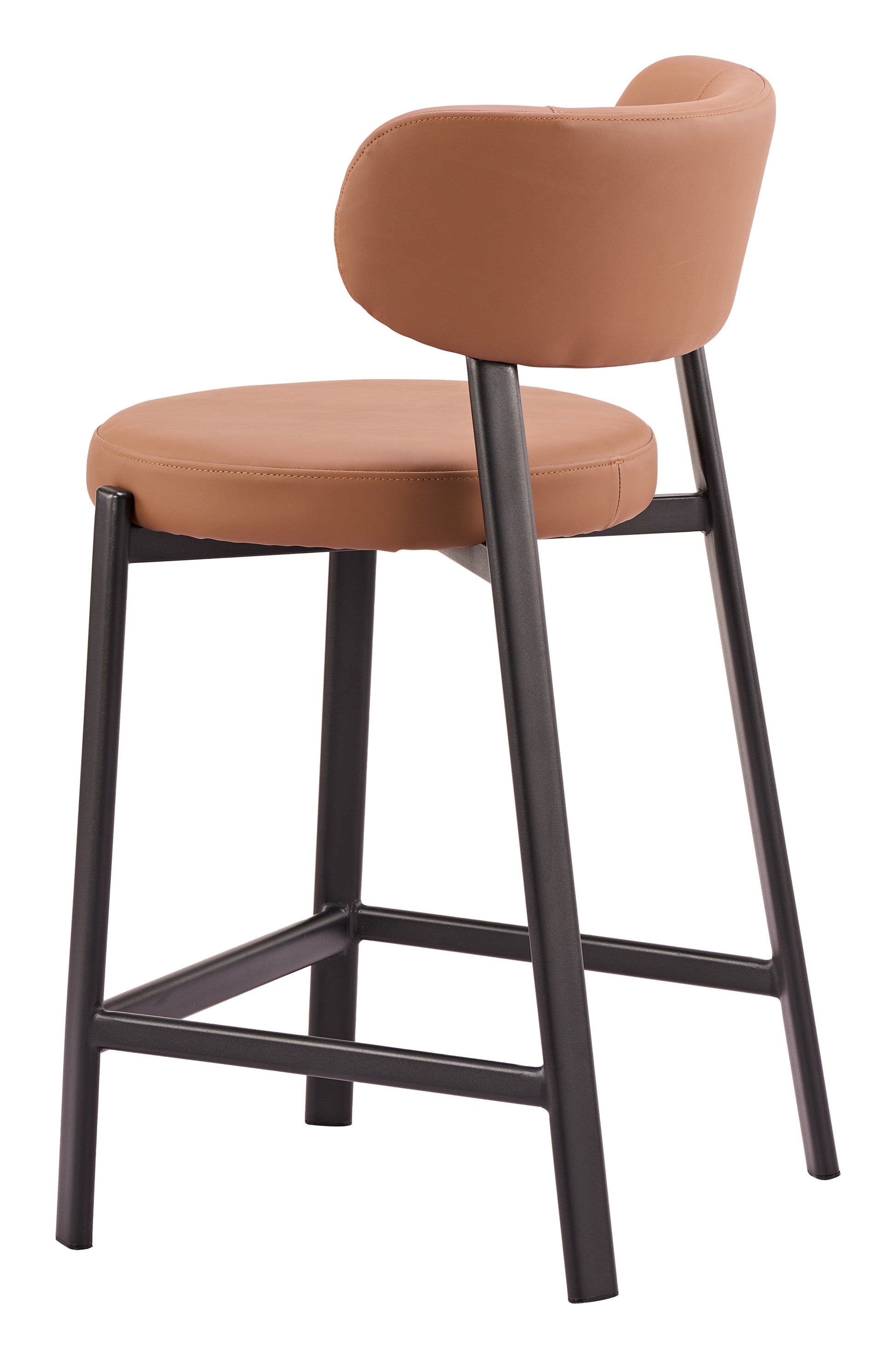 Prairie Brown Counter Stool (Set of 2) - Ornate Home