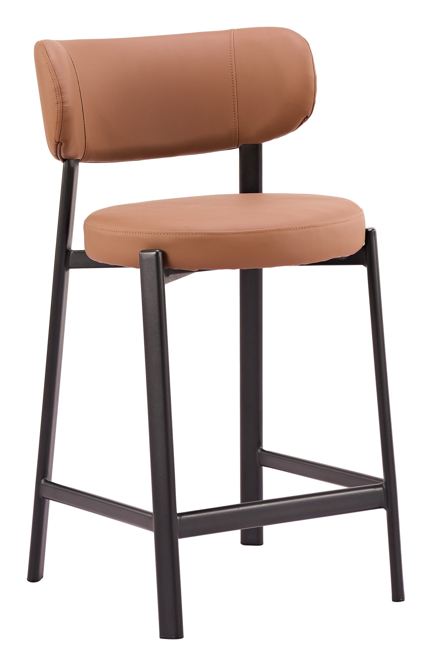 Prairie Brown Counter Stool (Set of 2) - Ornate Home