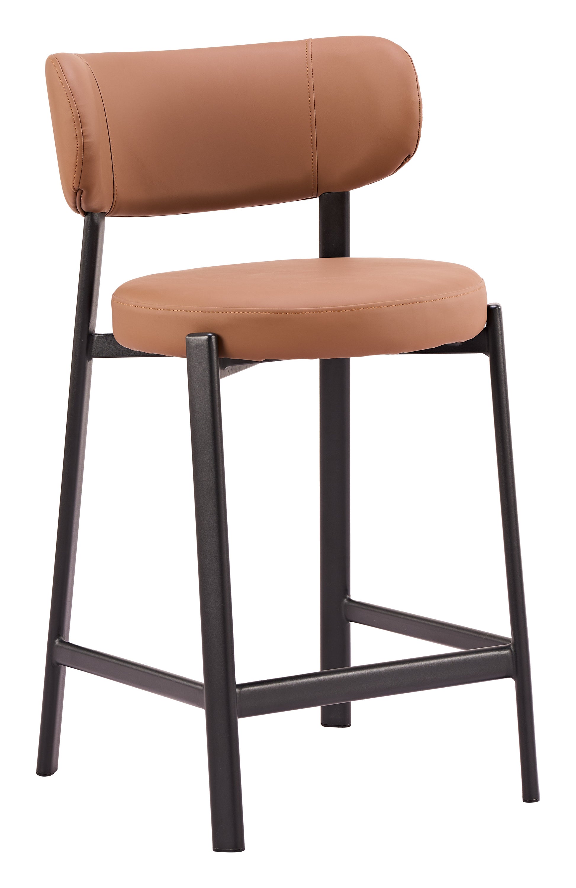 Prairie Brown Counter Stool (Set of 2) - Ornate Home