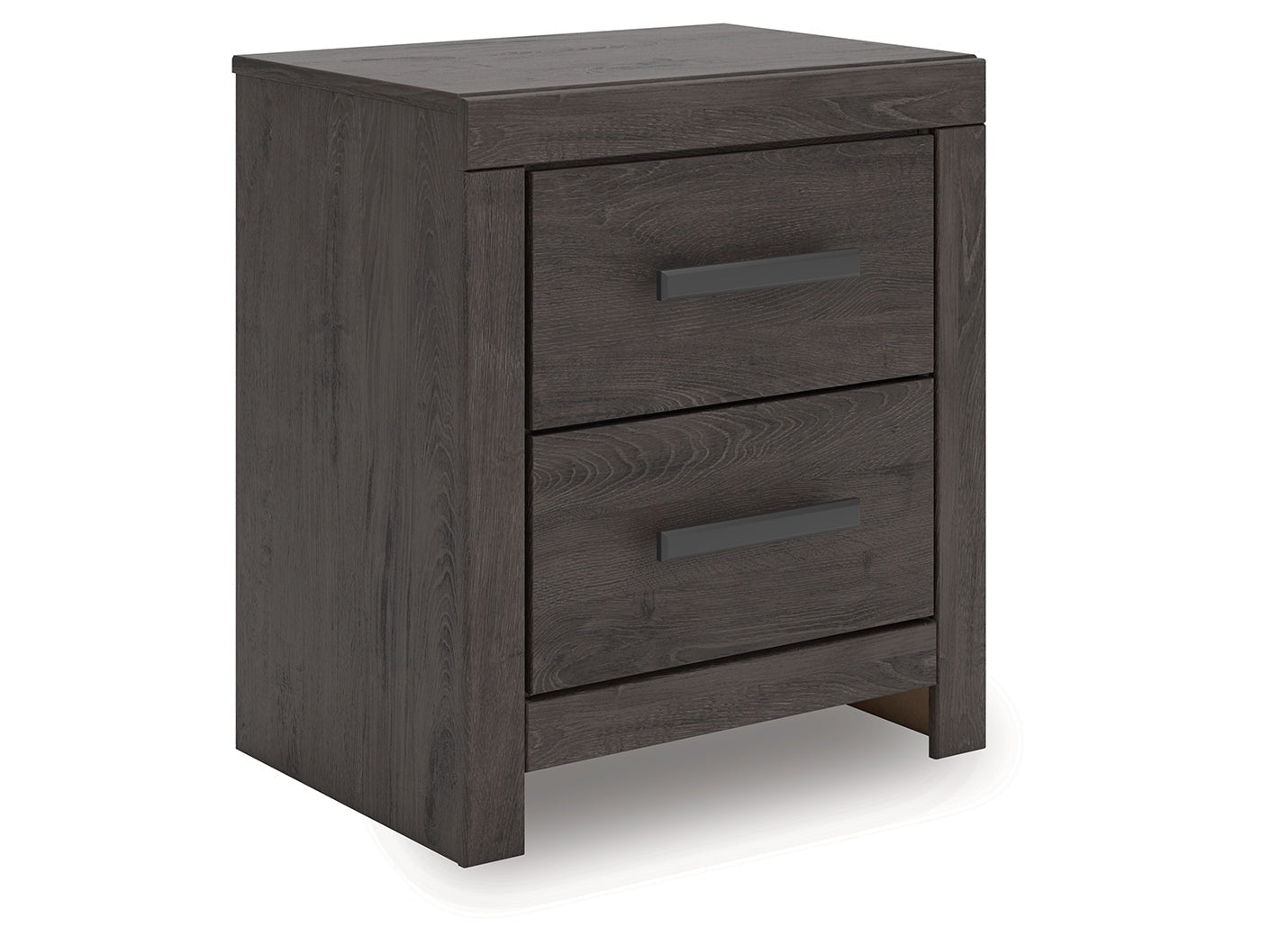 Prendonea Charcoal Nightstand- Viva Furn