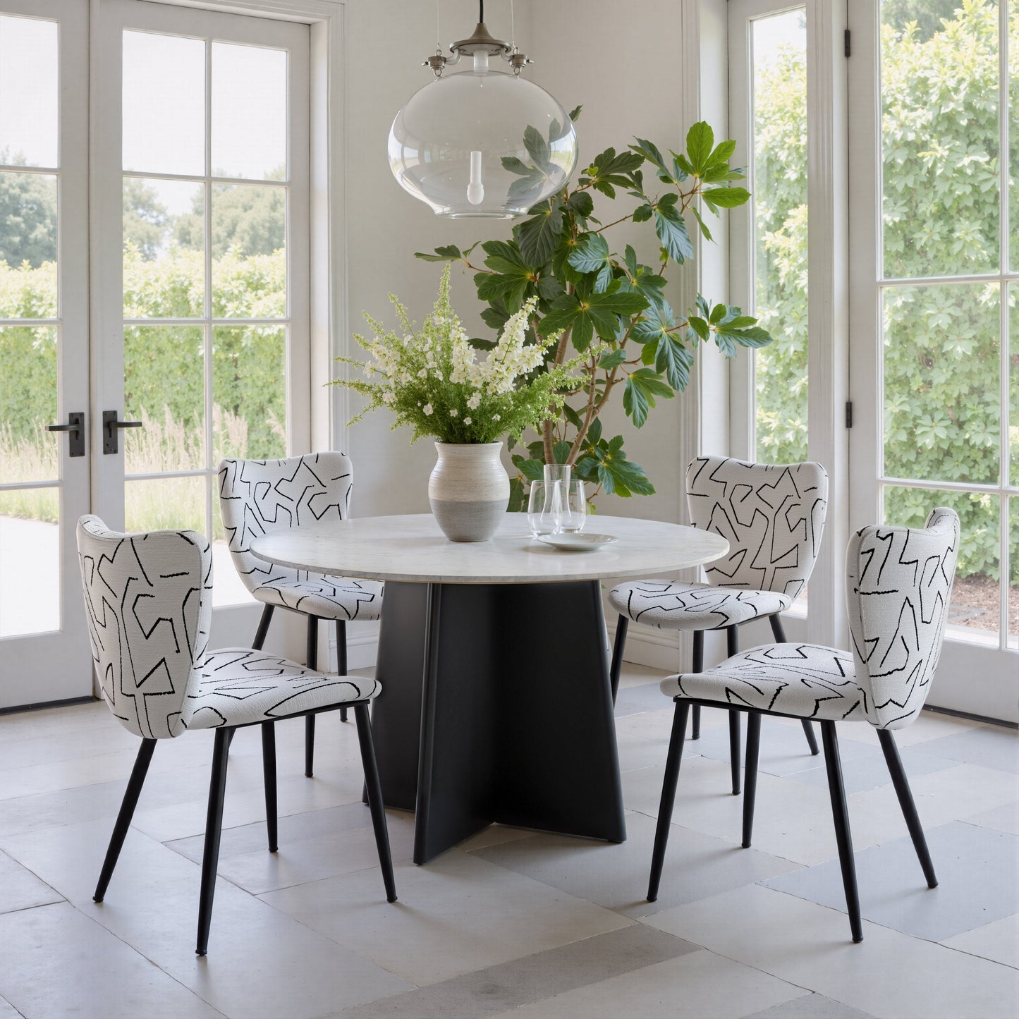 Prestige White Dining Chair (Set of 2) - Ornate Home
