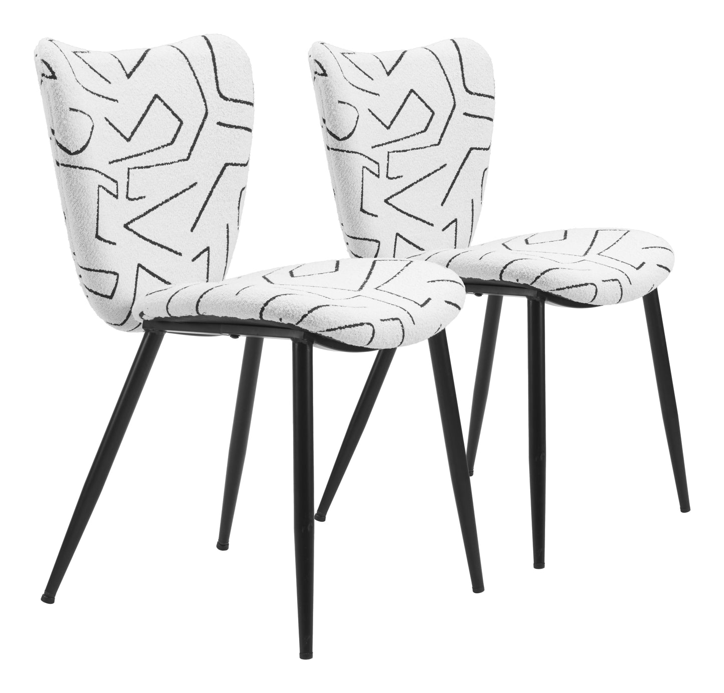Prestige White Dining Chair (Set of 2) - Ornate Home