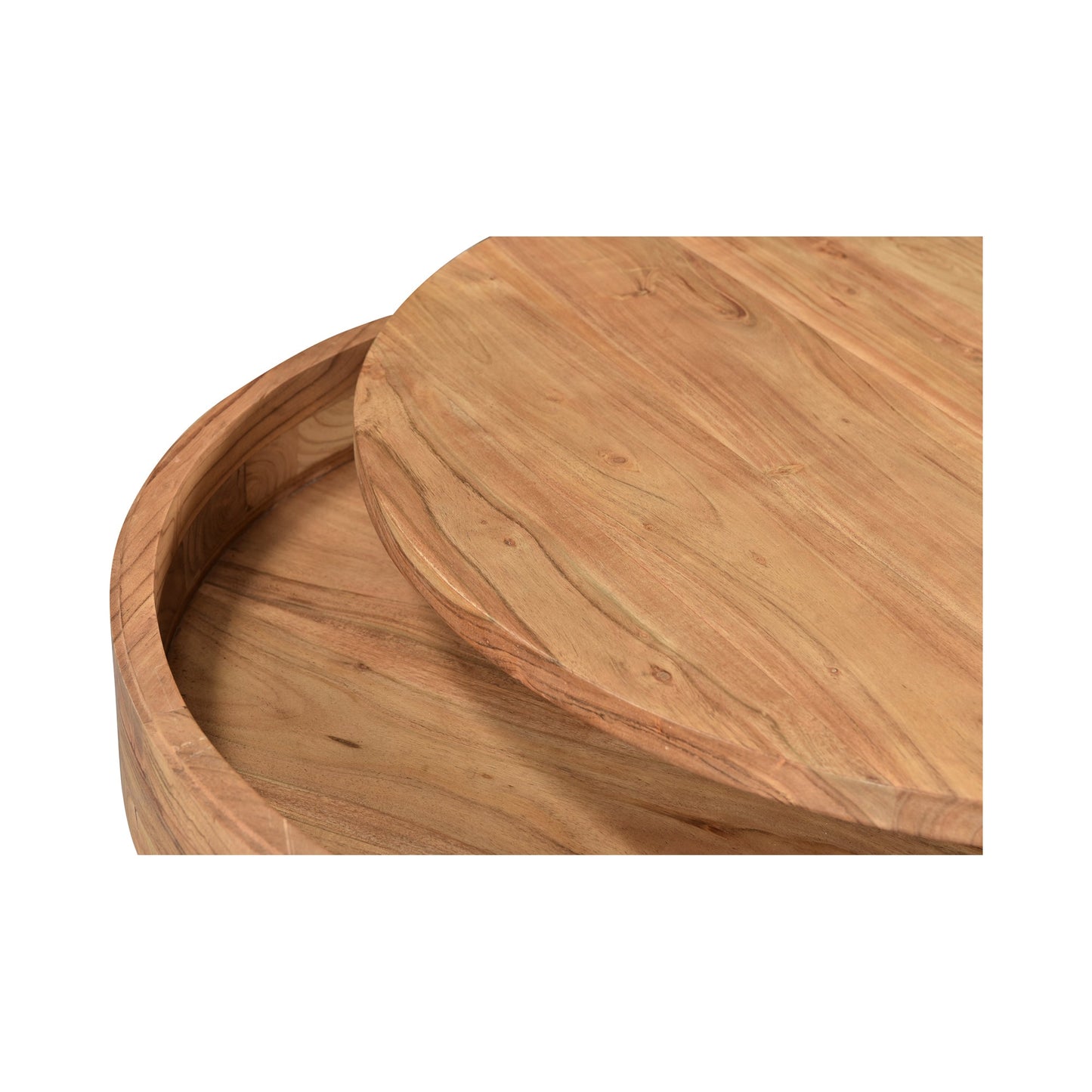 Privado Natural Storage Coffee Table - Ornate Home