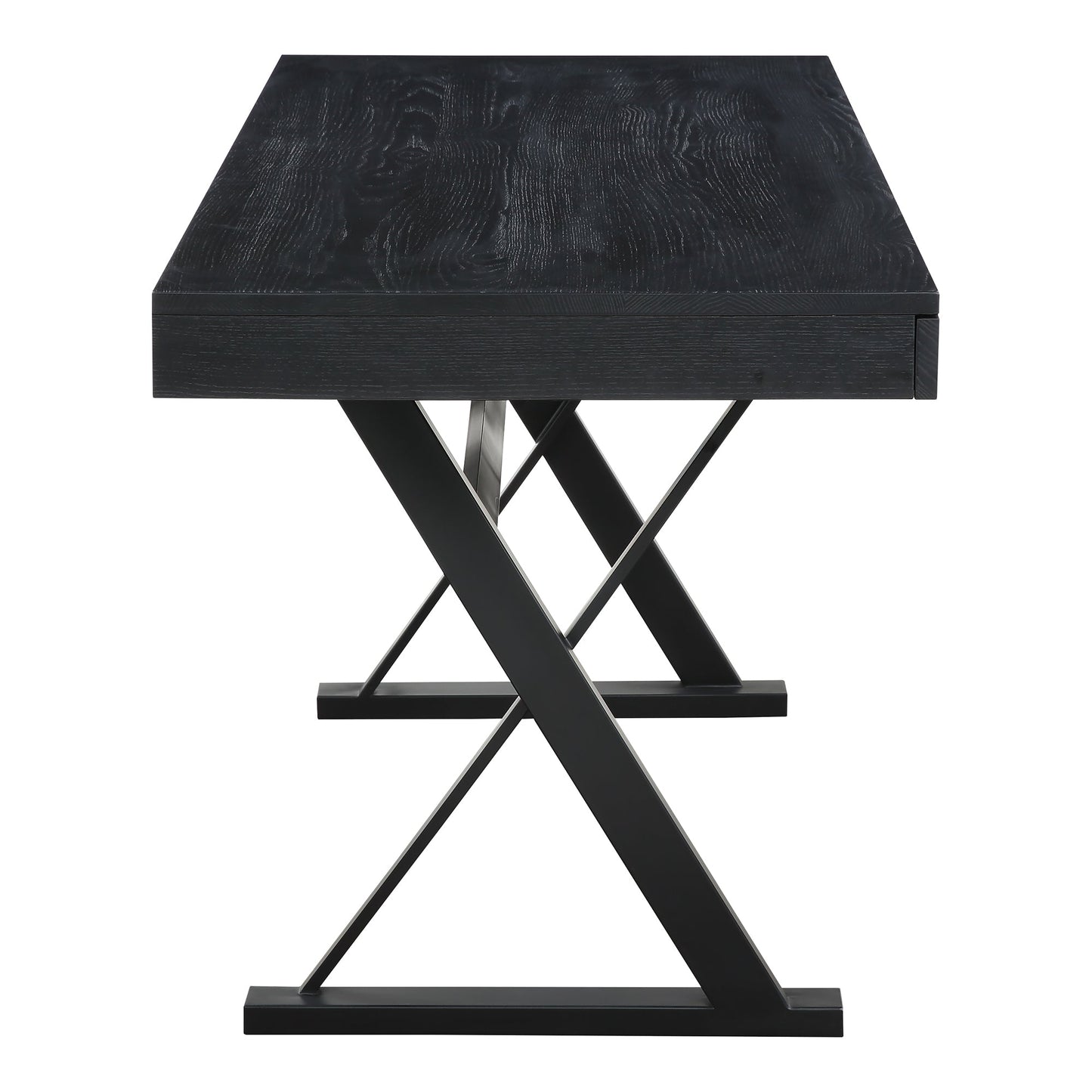 Profecto Black Desk - Ornate Home