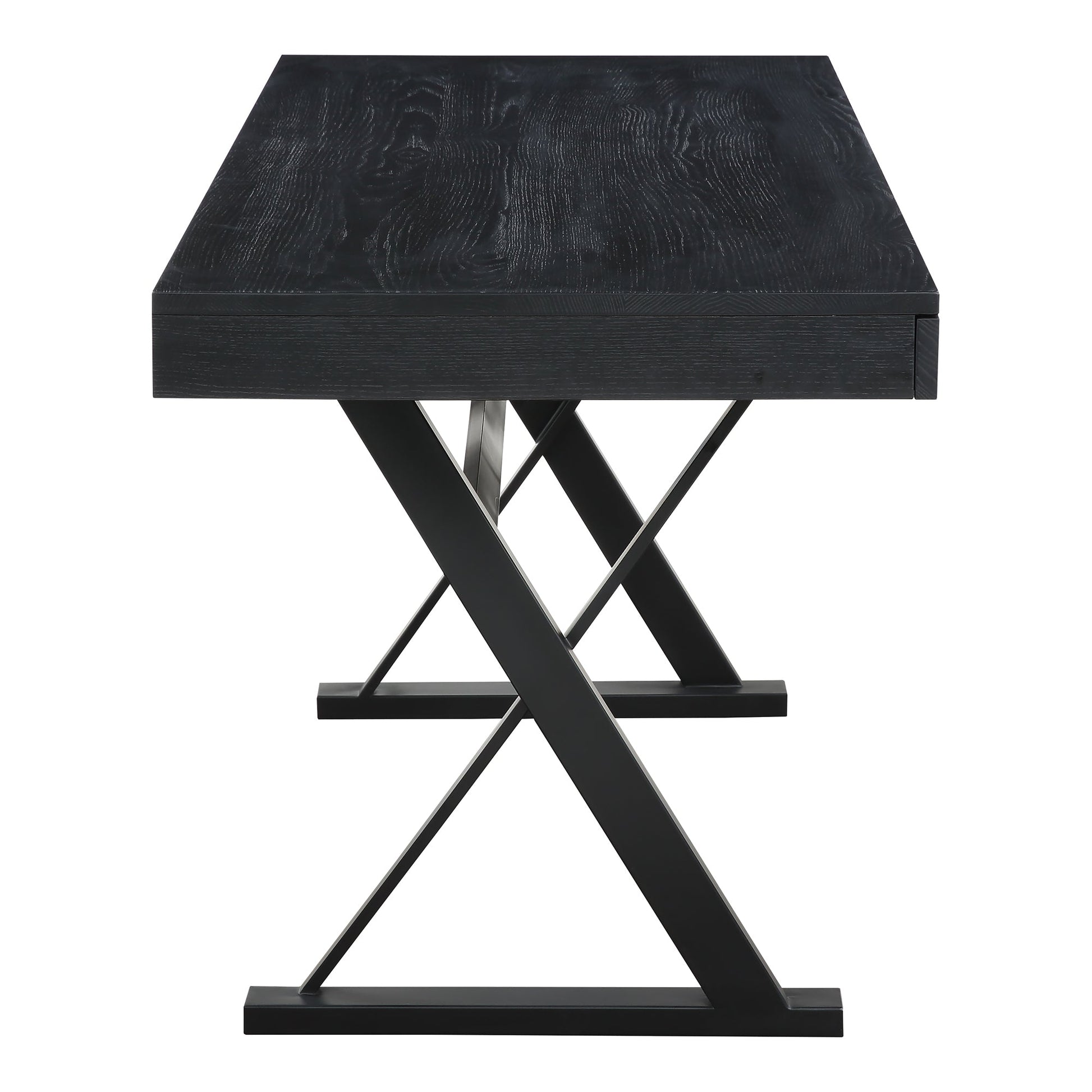 Profecto Black Desk - Ornate Home