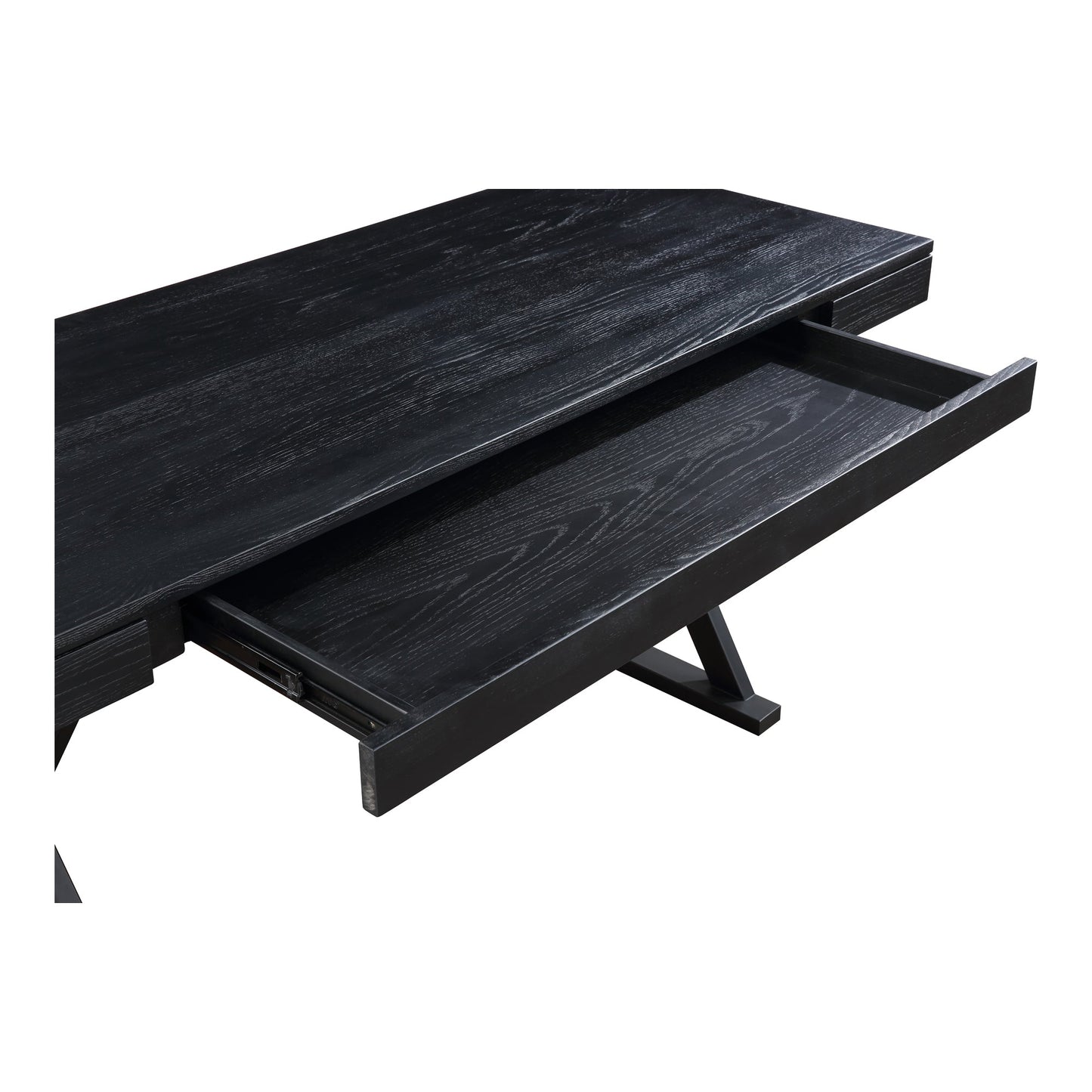 Profecto Black Desk - Ornate Home