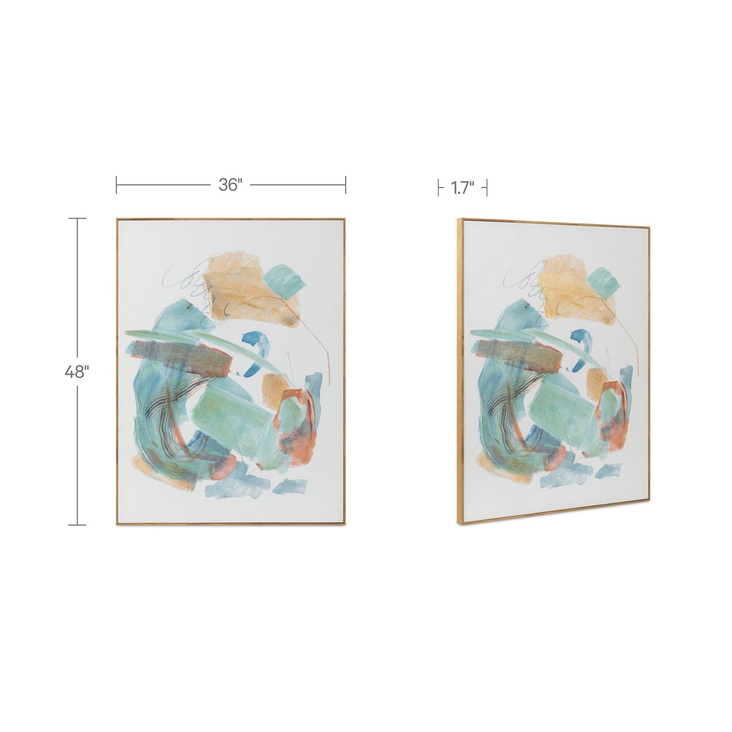 Prose Multicolor Framed Painting - Ornate Home