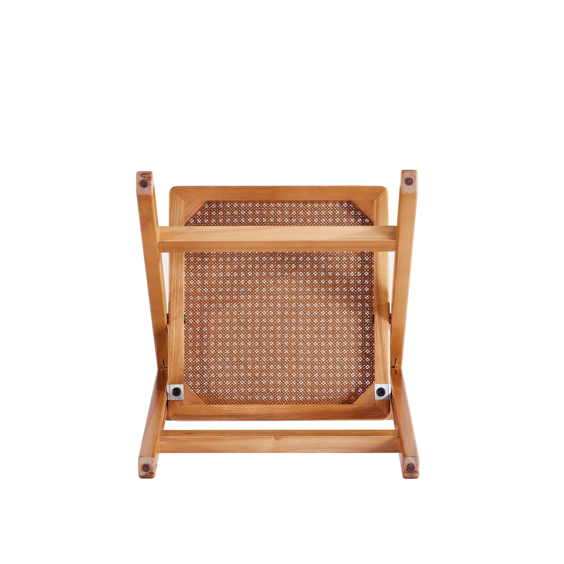 Pullman Folding Dining Chair in Nature Cane (set of 4) - Ornate Home