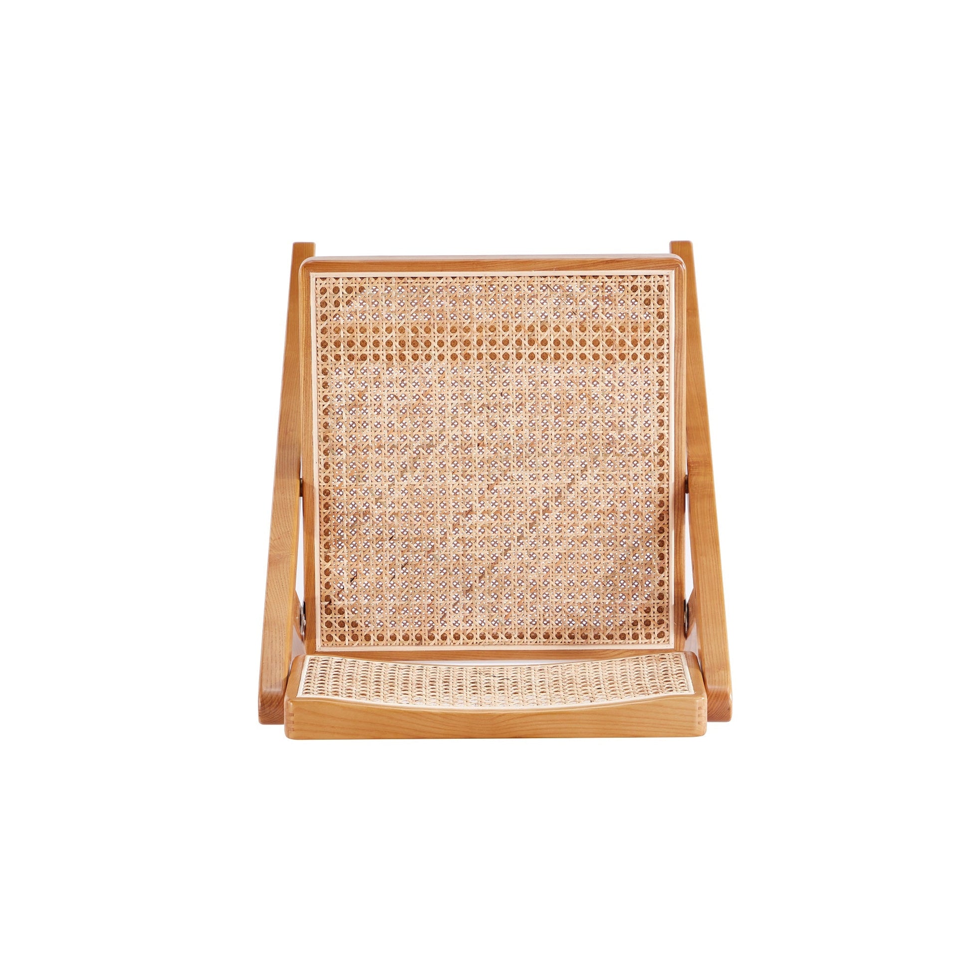 Pullman Folding Dining Chair in Nature Cane (set of 4) - Ornate Home