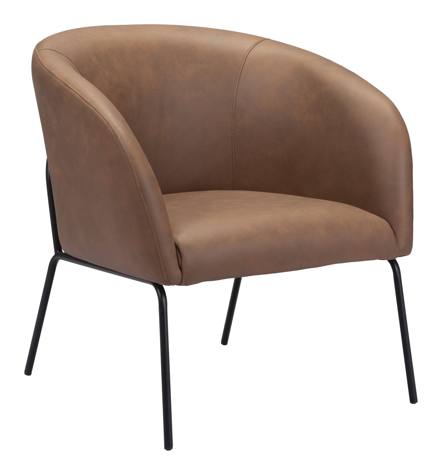 Quinten Vintage Brown Accent Chair - Ornate Home