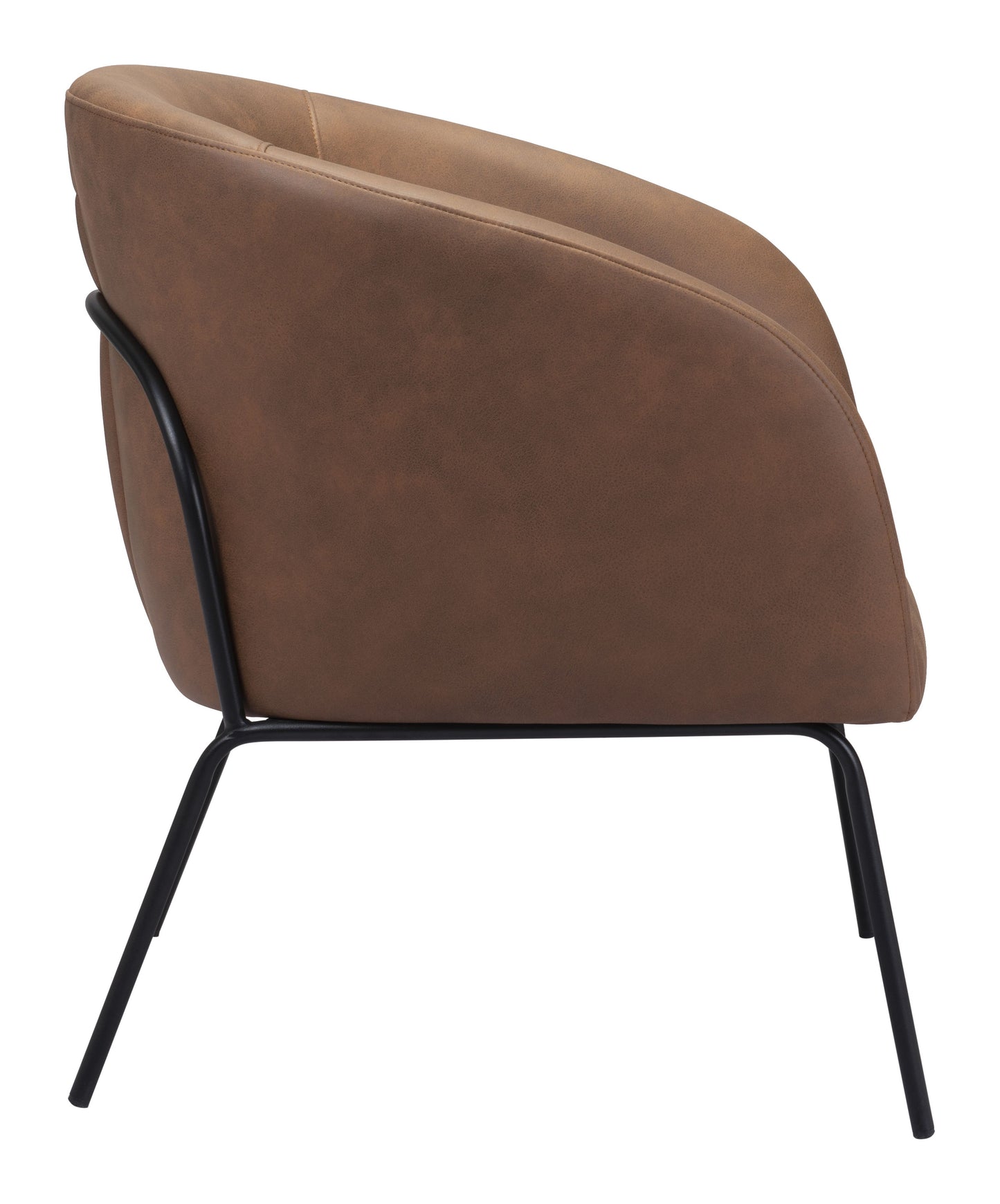 Quinten Vintage Brown Accent Chair - Ornate Home