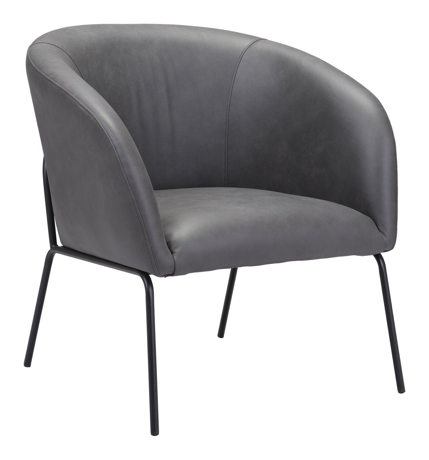 Quinten Vintage Gray Accent Chair - Ornate Home