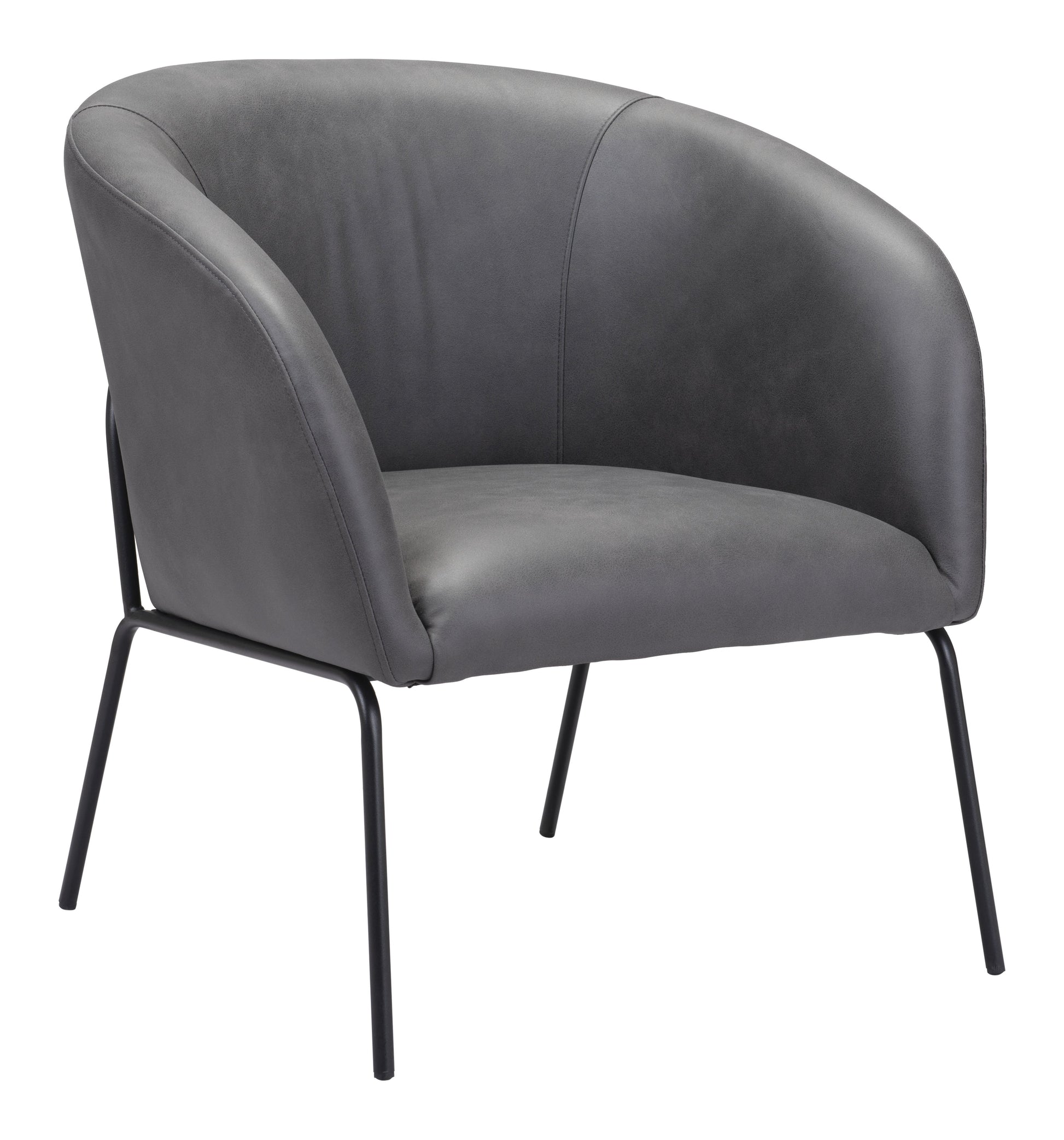 Quinten Vintage Gray Accent Chair - Ornate Home