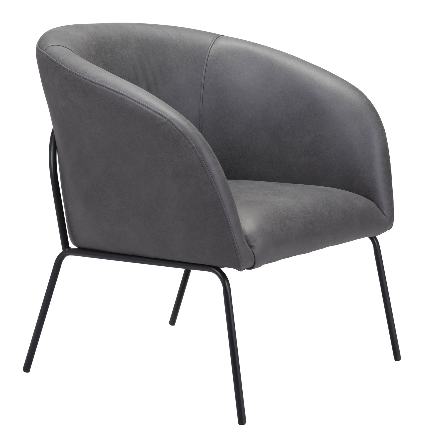 Quinten Vintage Gray Accent Chair - Ornate Home