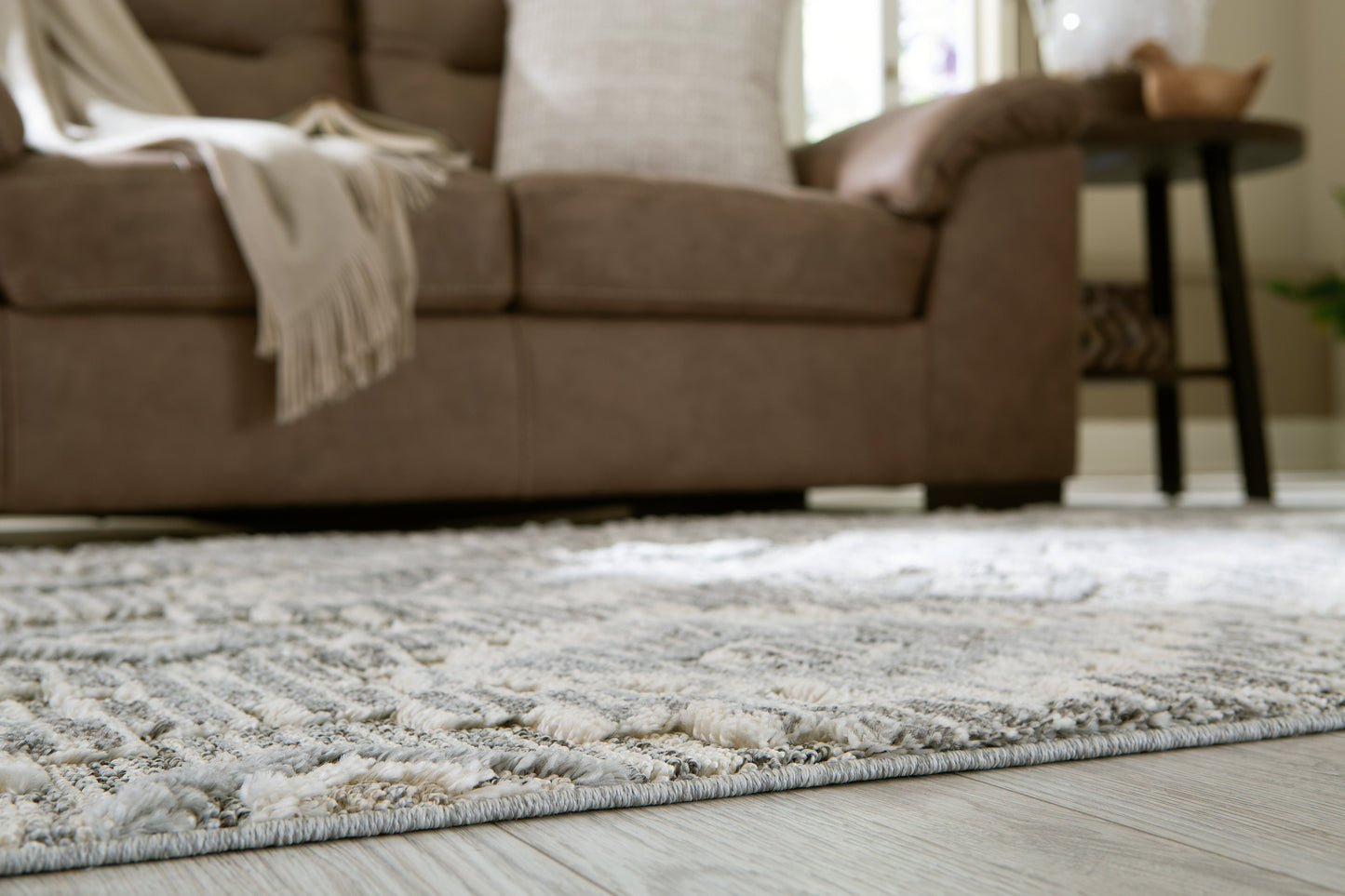 Monwick Cream/Gray 7'10" x 10'3" Rug