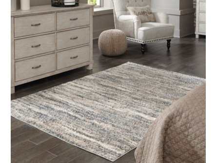 Gizela Ivory/Beige/Gray Medium Rug 5'3" x 7'3"