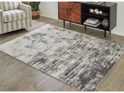 Gerdie Cream/Gray Medium Rug - Ornate Home
