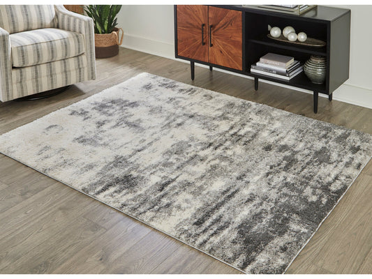 Gerdie Cream/Gray Large Rug 8' x 10' - Ornate Home