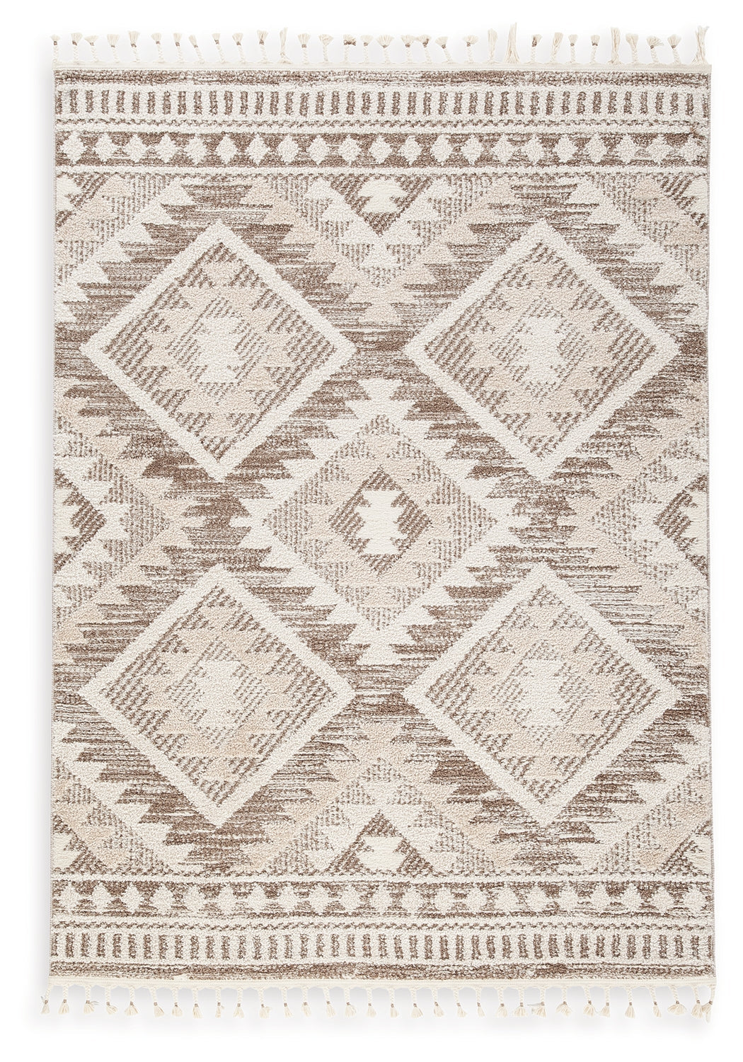 Odedale Tan/Cream 5' x 7' Rug